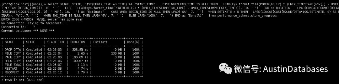 MYSQL Clone插件的功能是什么