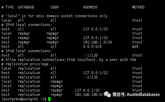 PostgreSQL如何使用repmgr實現(xiàn)高可用