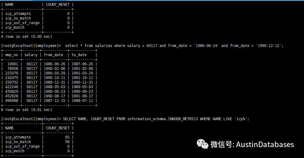 MYSQL中ICP索引下推的示例分析