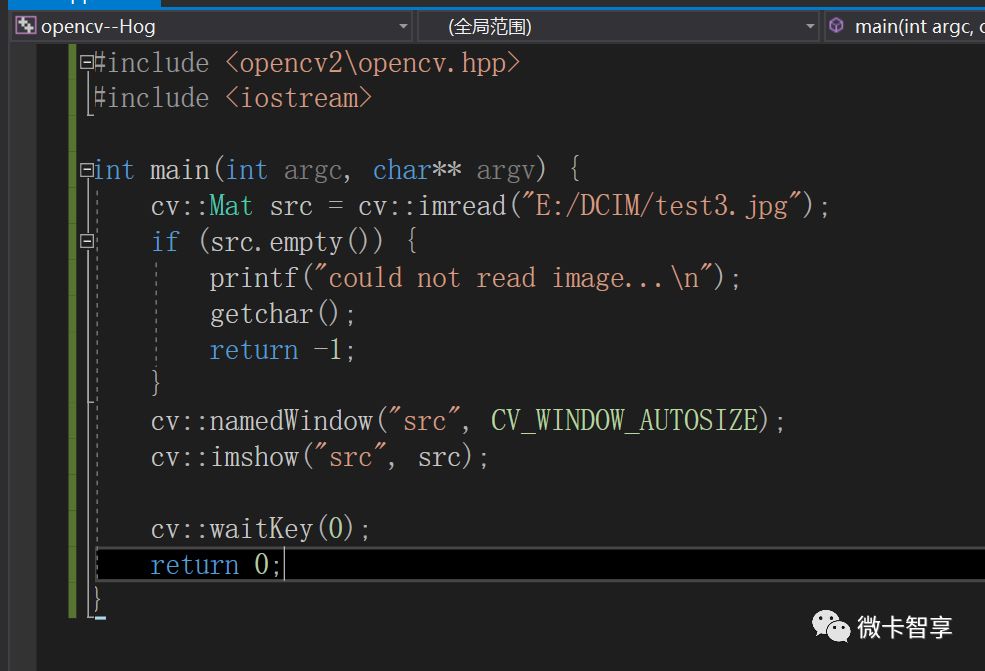 C++ OpenCV特征提取之如何实现HOG特征提取