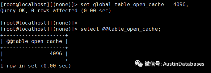 mysql  table_open_cache 到底有什么影响