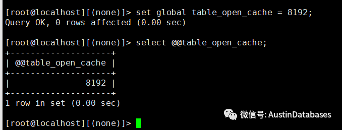 mysql  table_open_cache 到底有什么影响