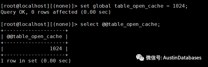 mysql  table_open_cache 到底有什么影响
