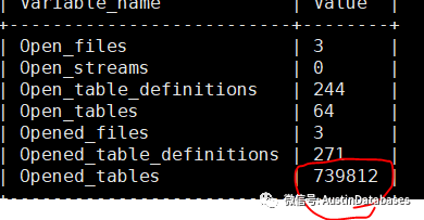 mysql  table_open_cache 到底有什么影响