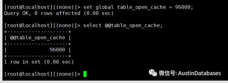 mysql  table_open_cache 到底有什么影响