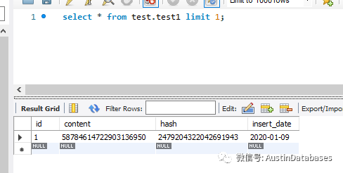 MYSQL 生产环境字段更改的failed的问题如何解决