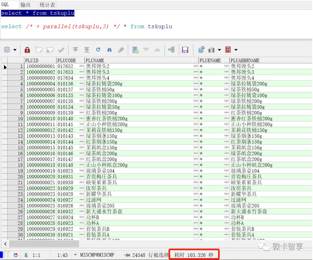 Oracle并行查询介绍以及测试效果