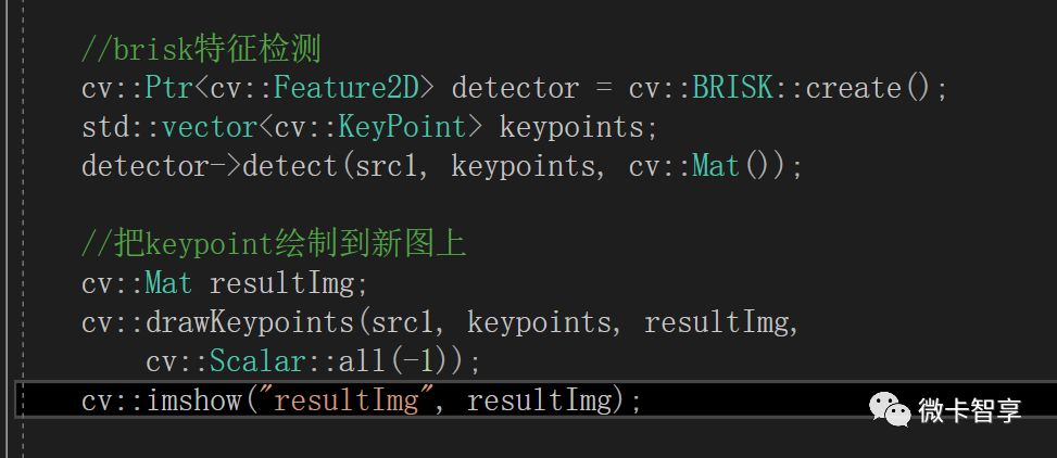 C++ OpenCV特征提取之如何实现Brisk特征检测与匹配