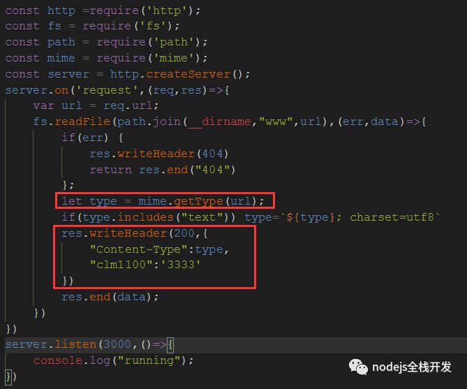 如何用nodejs的http模块创建一个简单的静态资源服务器
