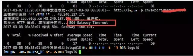 nginx 504故障排查方法是什么