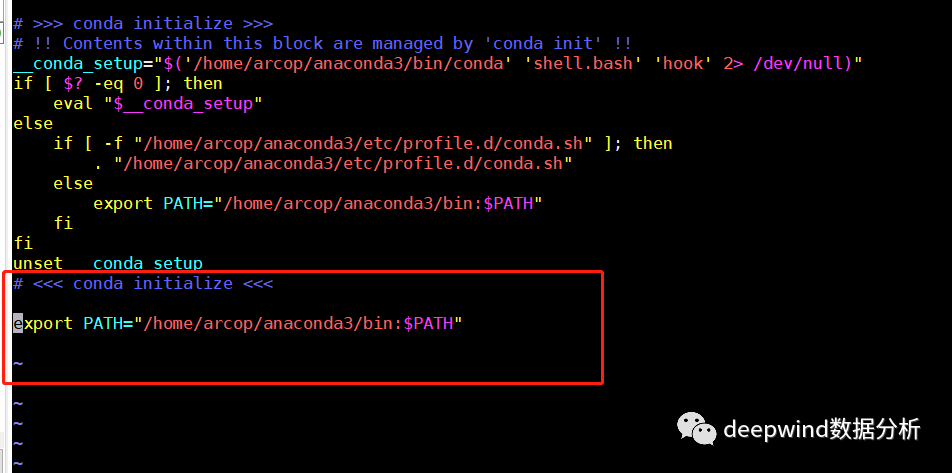 如何分析linux下的anaconda  conda install