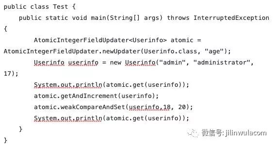 AtomicReference及AtomicIntegerFieldUpdater等類的使用是怎么樣的