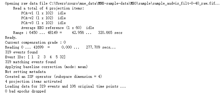 Python中怎么利用Epochs实现数据可视化