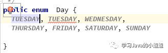 Java中枚举类型如何使用