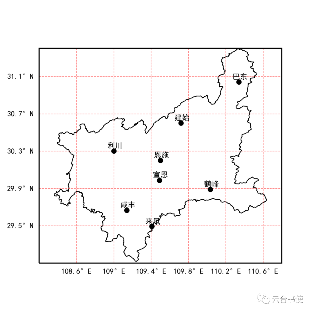 Python中怎么绘制气象图