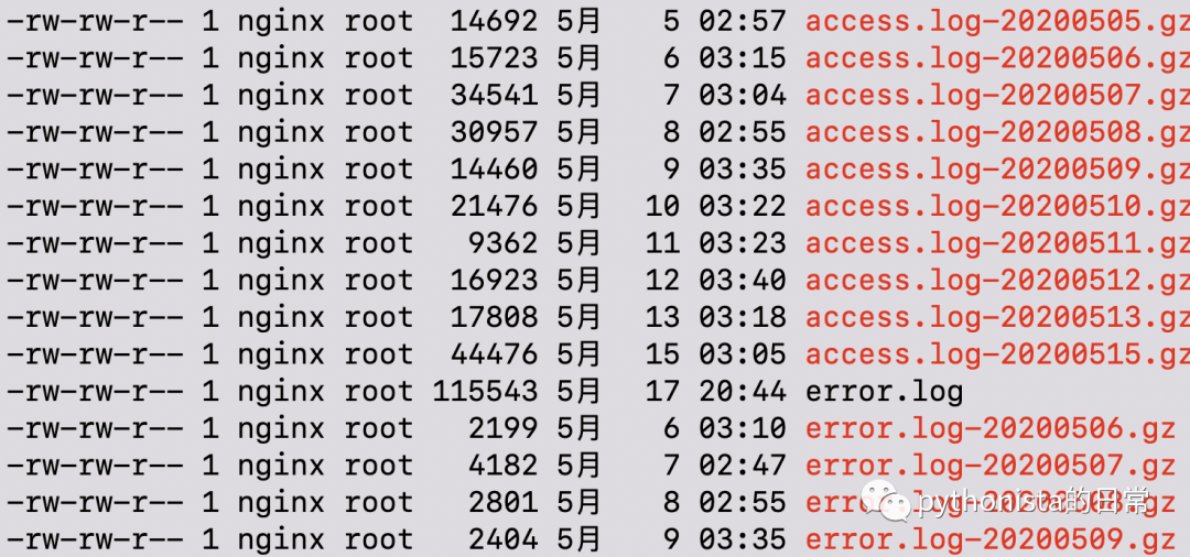 nginx 日志怎么定时切割