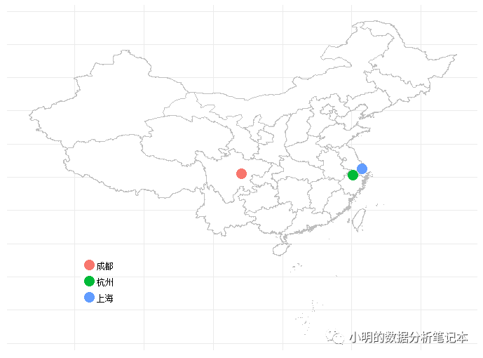 R语言如何画地图