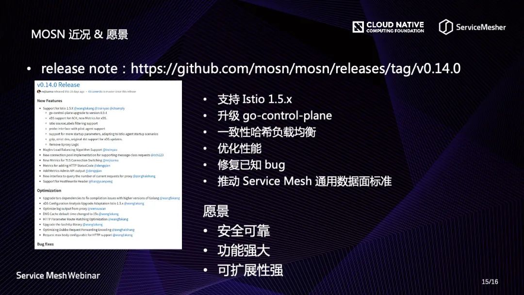 基于MOSN和Istio Service Mesh的服務治理是怎么樣的