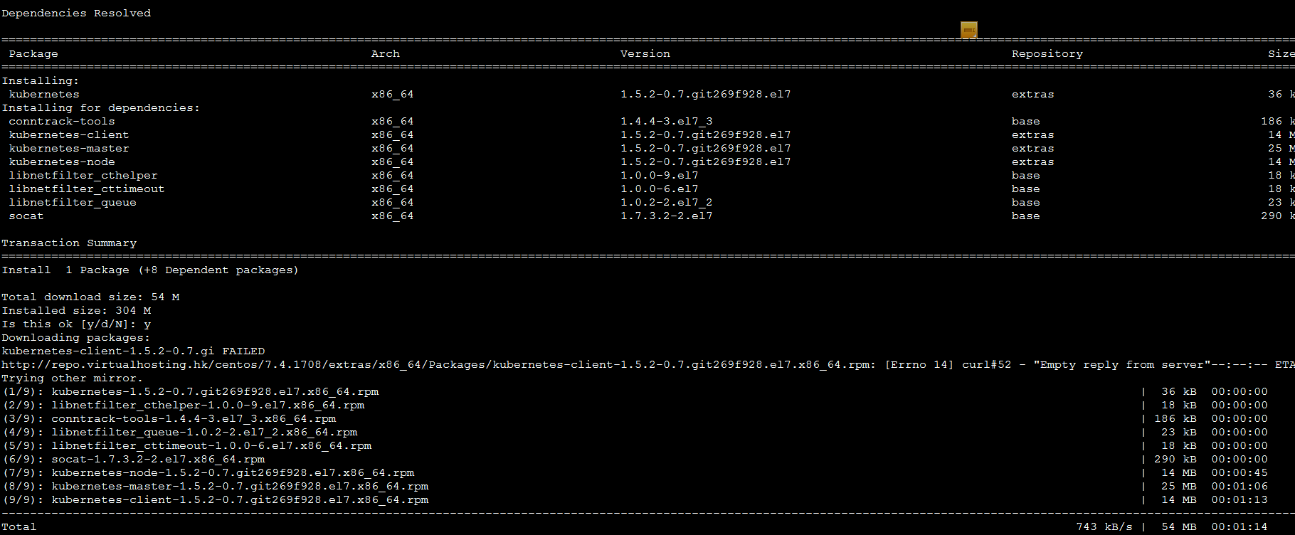 CentOS7中怎么搭建kubernetes集群环境