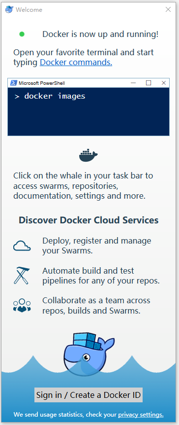 Docker在Win10下的安装和配置过程