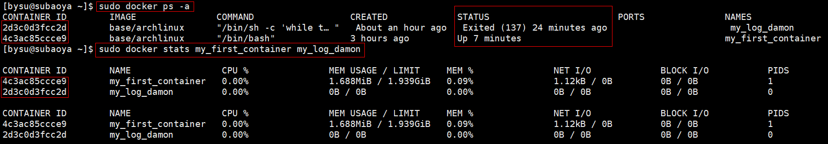 archlinux中的第一个容器该怎么创建