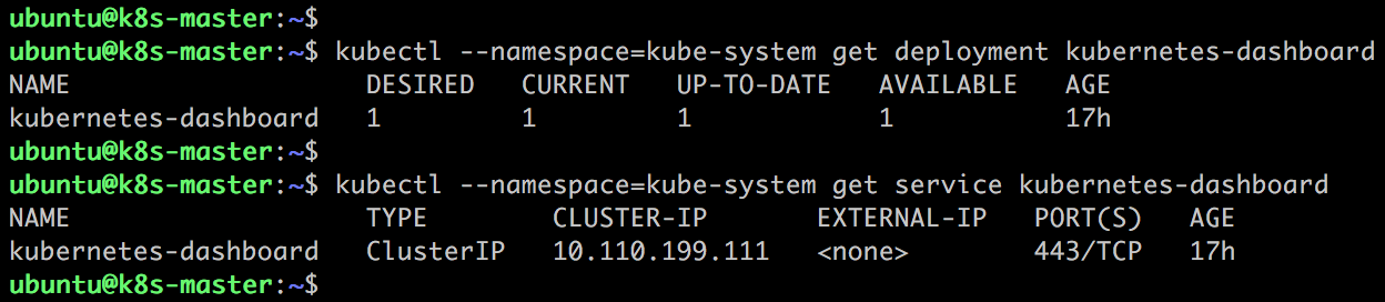 如何安装使用Kubernetes Dashboard