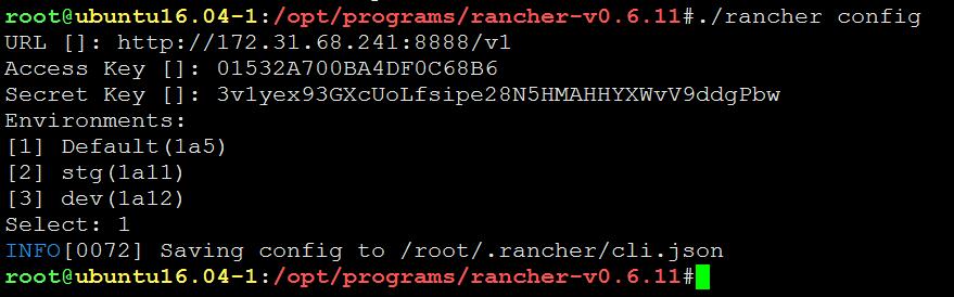 Rancher 1.6怎么用