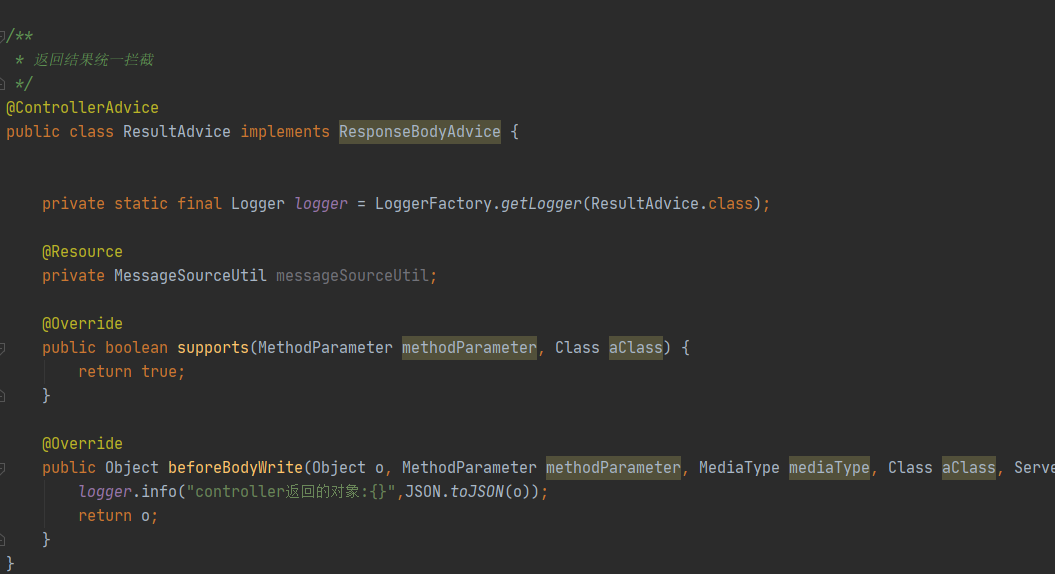 Spring Boot如何實現(xiàn)基于ResponseBodyAdvice統(tǒng)一返回攔截處理