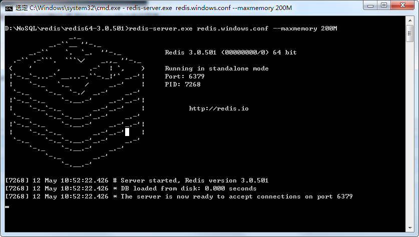 win7x64下的redis安装与使用方法