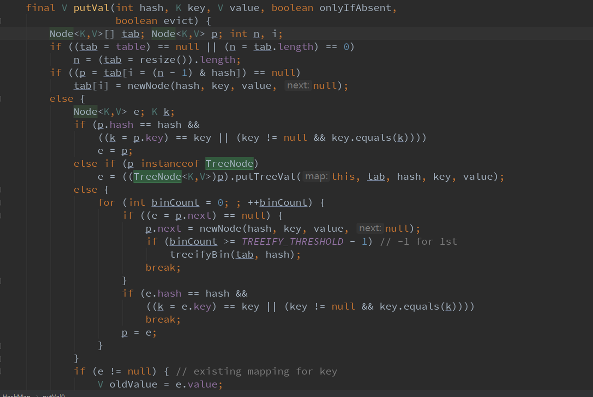 HashMap源码学习及7/8对比的示例分析