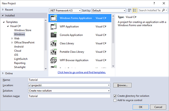 TX Text Control中Windows Forms怎么创建应用程序