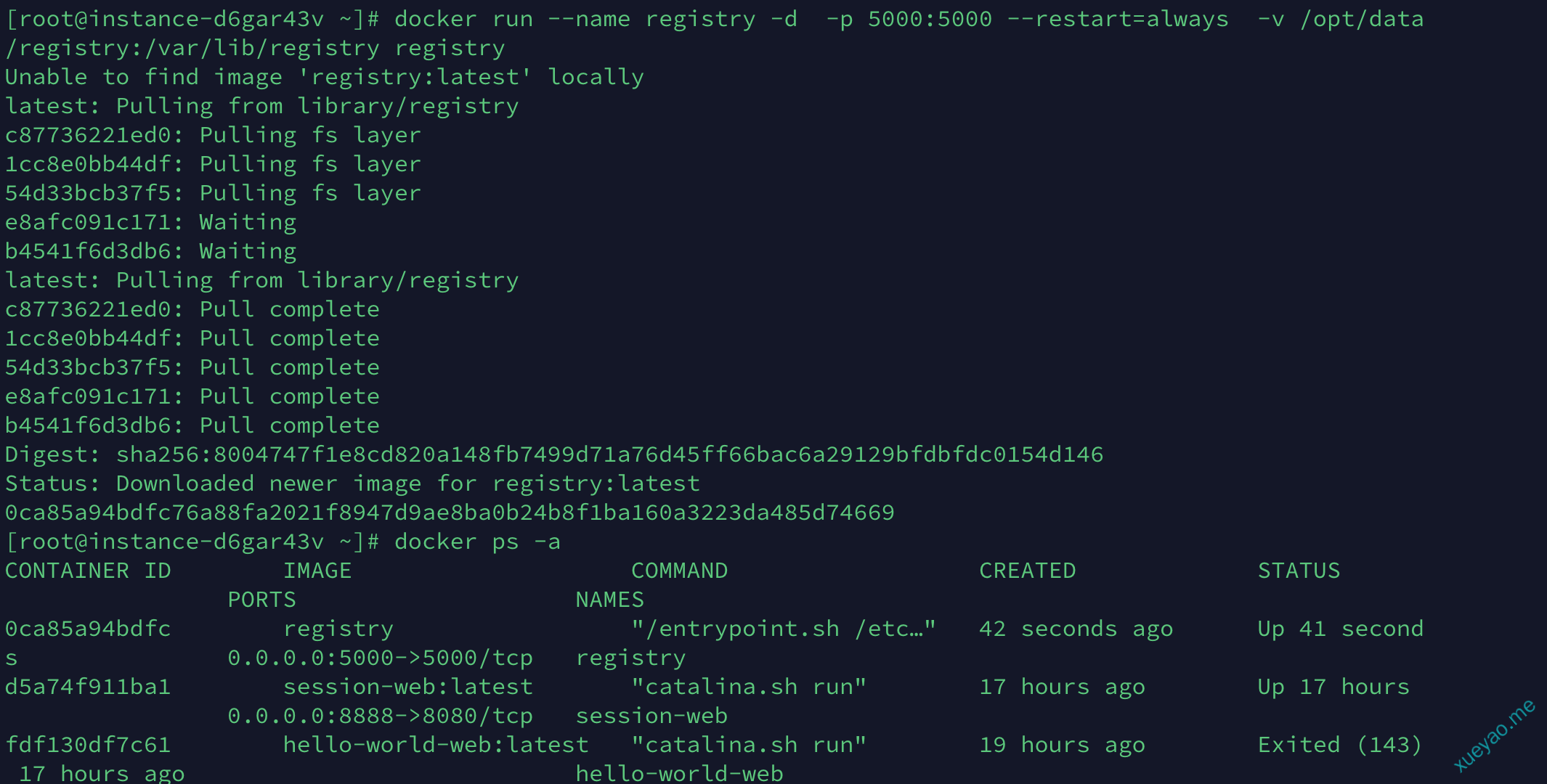 搭建docker私有倉(cāng)庫(kù)的方法