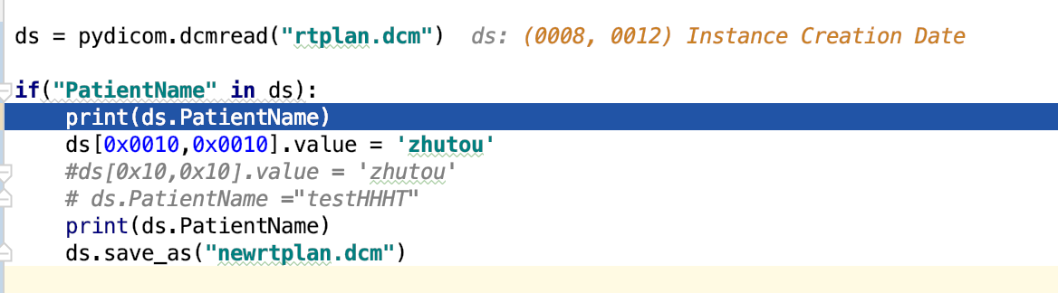 pyDicom基本使用操作dicom文件