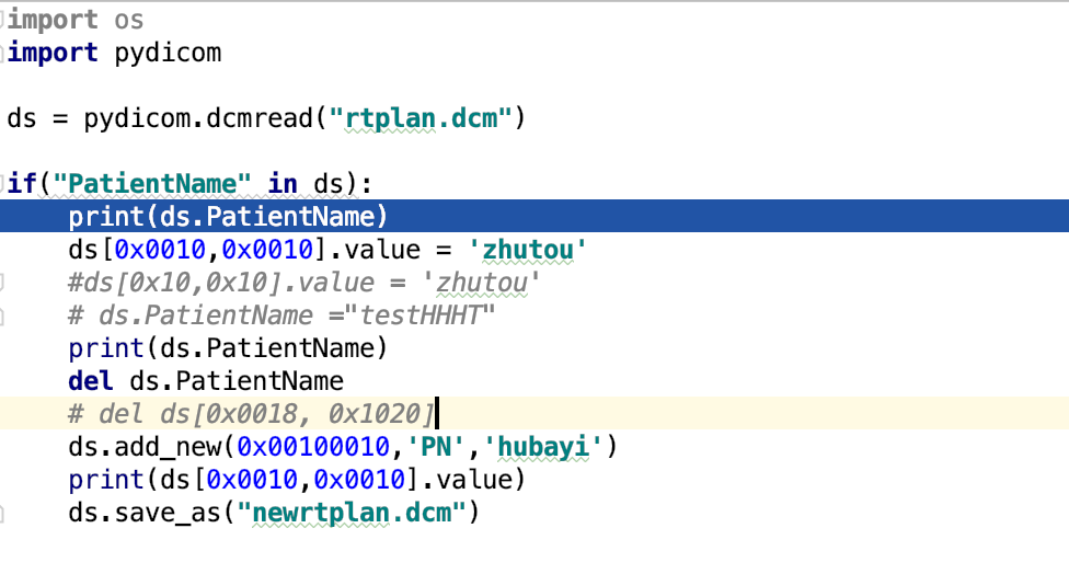pyDicom基本使用操作dicom文件