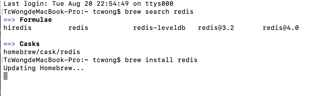 Redis系列中这么进行mac版本的安装