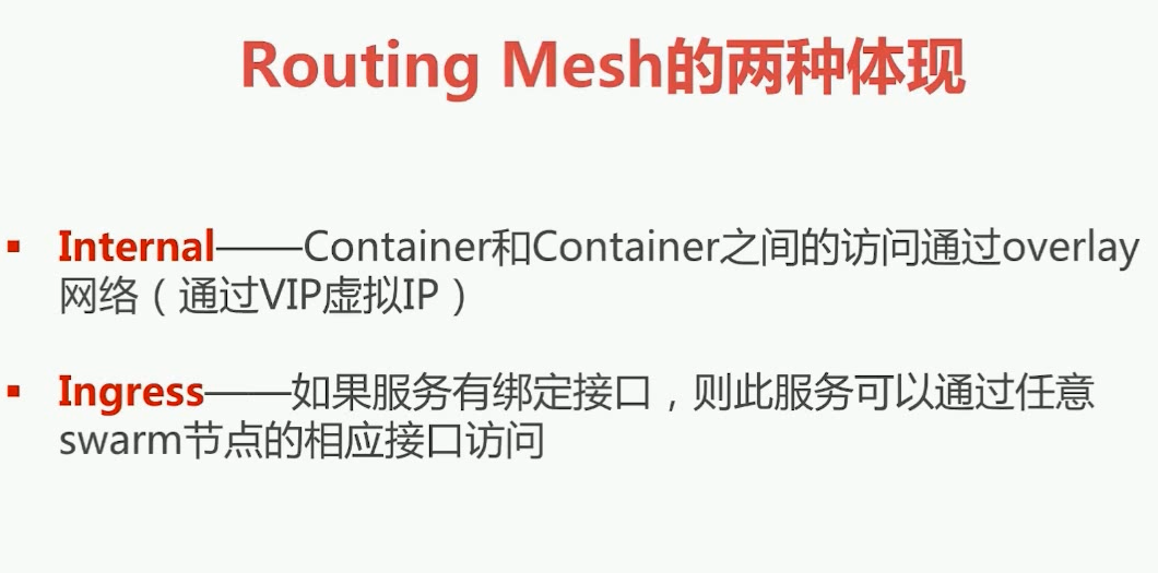 docker中Swarm mode集群服务间通信RoutingMesh分析