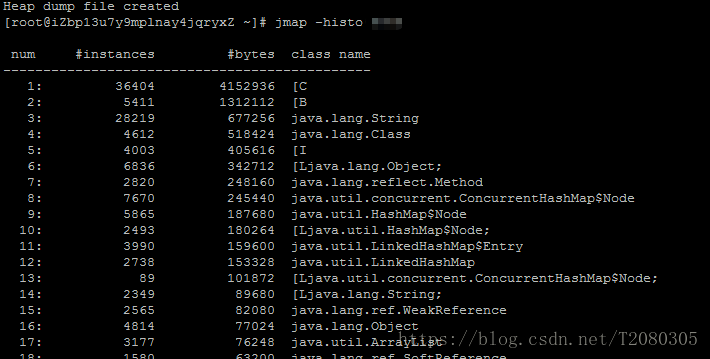 linux 中怎么查看jvm信息