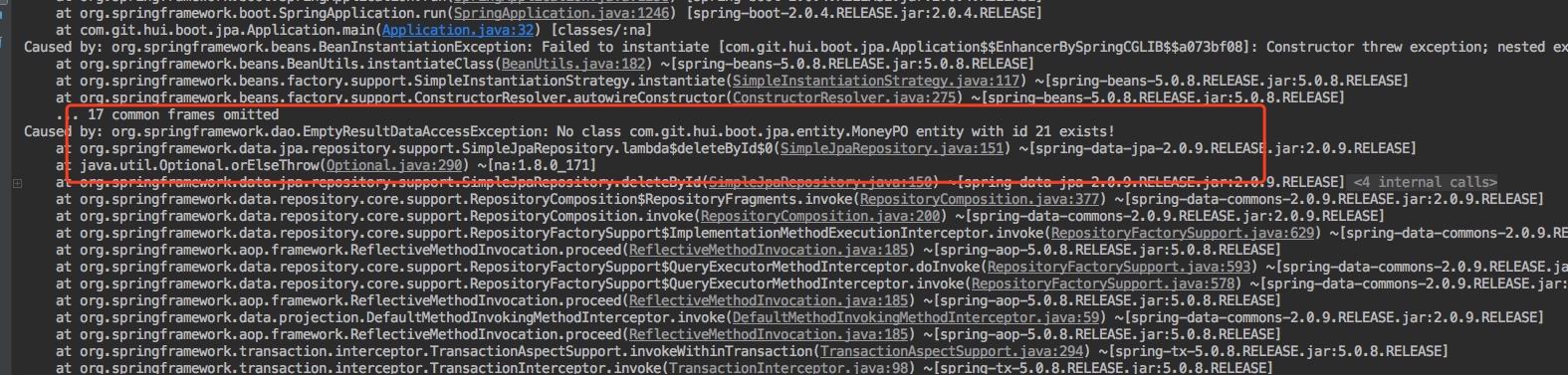 SpringBoot JPA中delete的使用方法