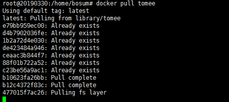 docker中怎么安装tomcat