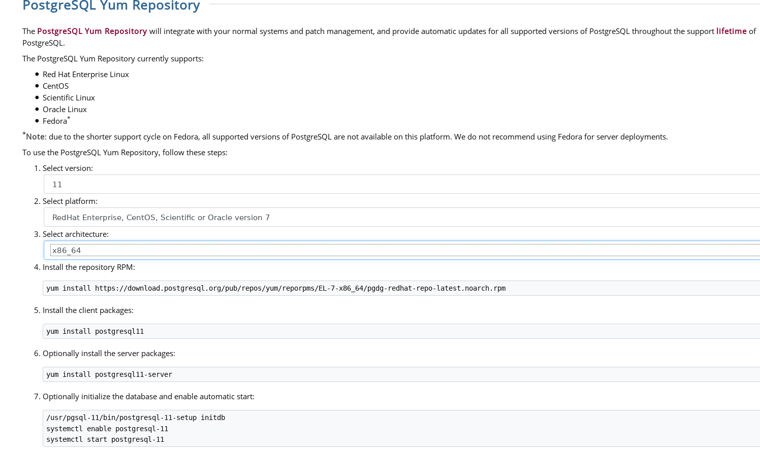 Centos7安装和配置Postgresql数据库及Navicat连接