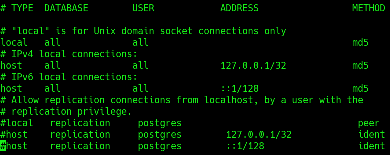 Centos7安装和配置Postgresql数据库及Navicat连接