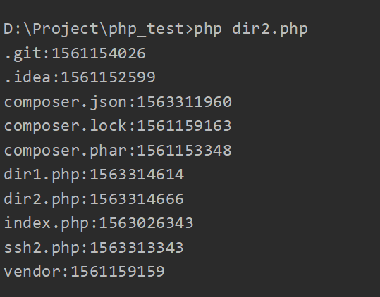 PHP中怎么使用FilesystemIterator迭代器遍历目录