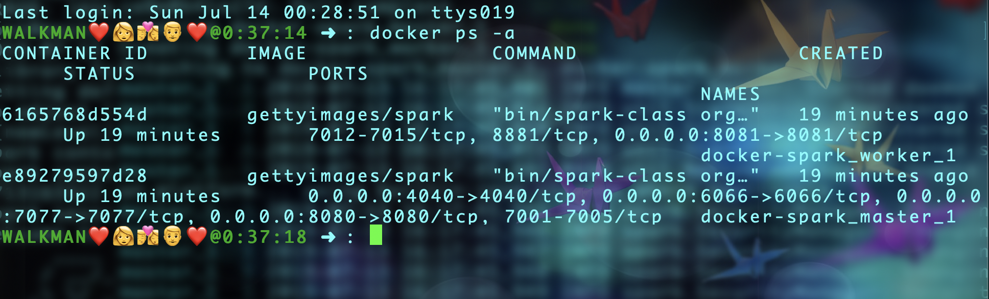 Docker中怎么搭建一个Spark集群