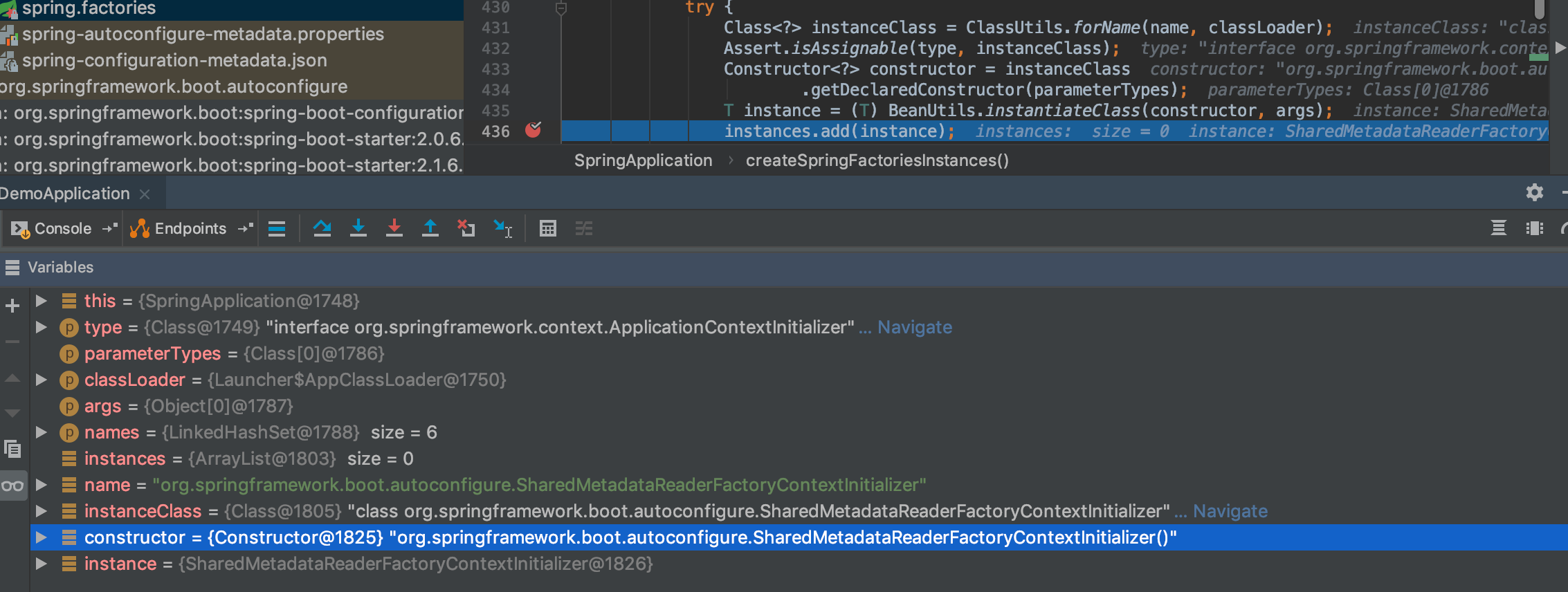 如何理解springboot2.0.6中META-INF/spring.factories通过系统加载类获取对应的class的全限定名称