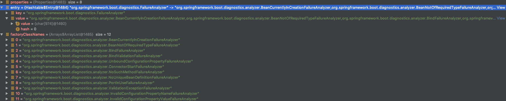 如何理解springboot2.0.6中META-INF/spring.factories通过系统加载类获取对应的class的全限定名称