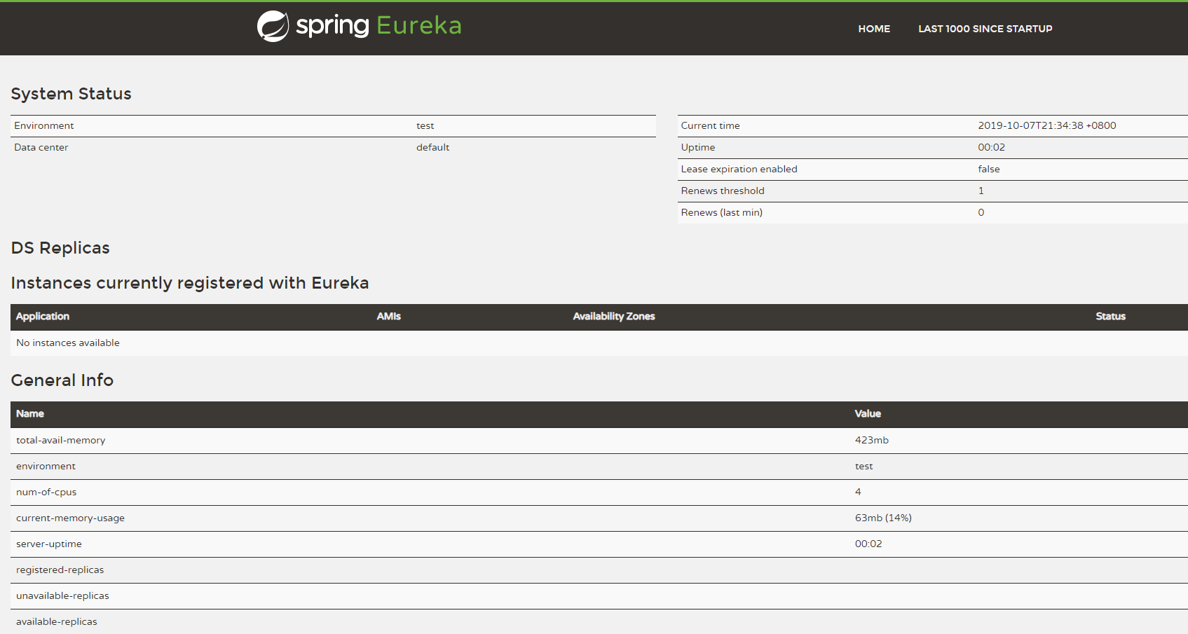 SpringCloud中怎么搭建Eureka服务注册中心