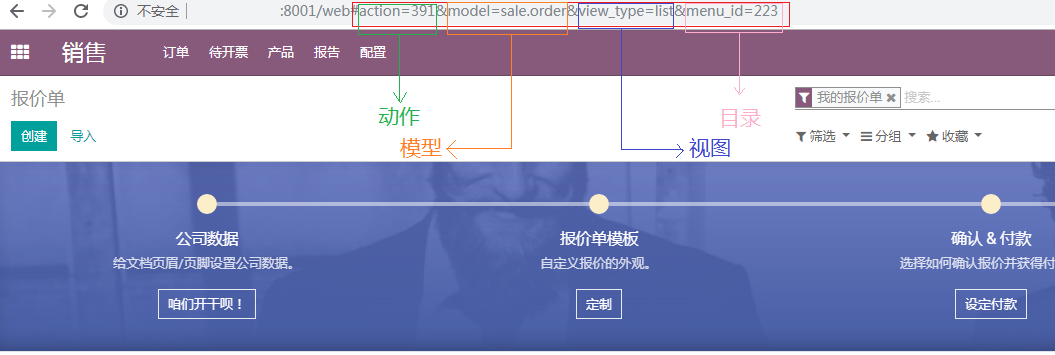 ODOO中Action的原理是什么