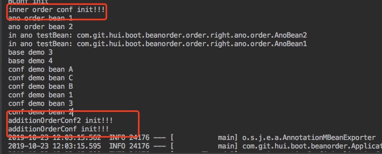 SpringBoot中Bean的搭建方法和加载顺序的错误姿势说明