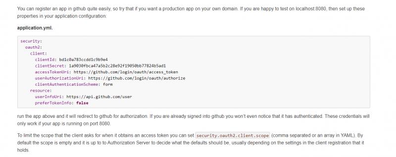 SpringBootSecurity中github单点登录的操作方法