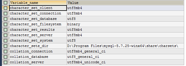 mysql中怎么保存emoji表情